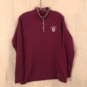 Long sleeved sports cover/top.